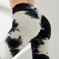 Fashion New Style No See a través de la compresión Pantela suave Tie Dye Leggings Leggings Fitness Gym Leggings